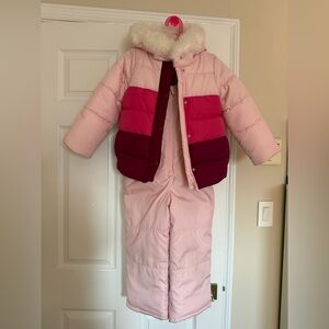 Little girl 2- piece snowsuit set